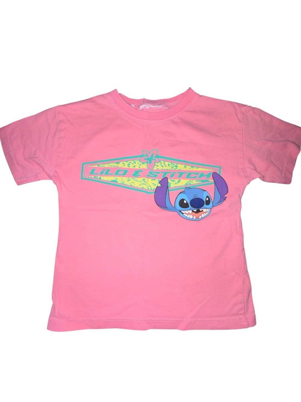 Disney Coral Lilo & Stitch Graphic Tee
